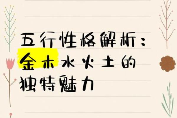 性格解析新视角：五行理论教你如何洞悉自我