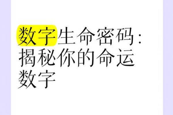 命运密码揭秘:命理数藏的深层意义与改变命运的秘密 命运密码揭秘:命理数藏的深层意义与改变命运的秘密