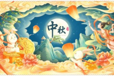 八月中秋节的团圆与月亮传说