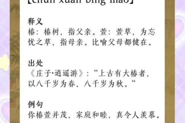 萱花绽放：颠覆传统，五行格局下的性格新解