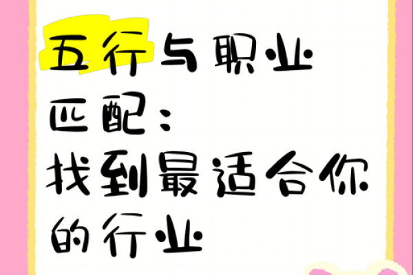职业五行性格解析：反而能让你找到更适合自己的工作