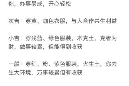 五行格局与性格解析:穿衣搭配的实用技巧,让你焕然一新