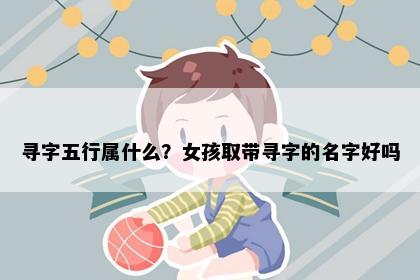 寻字五行属什么？女孩取带寻字的名字好吗