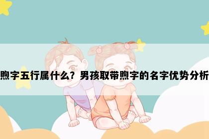 煦字五行属什么？男孩取带煦字的名字优势分析